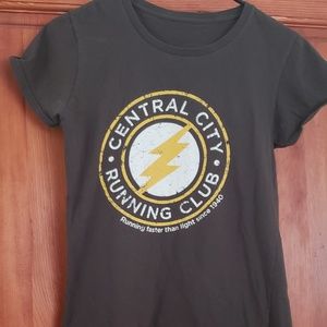 Flash Central City Running Club tee